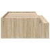 Estructura de cama  Roble Sonoma 90x190 cm