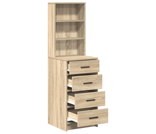 Alto Sonoma Roble 40x41x135 cm Madera Elaborada