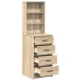 Alto Sonoma Roble 40x41x135 cm Madera Elaborada