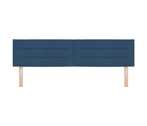 Cabecero diseño Lines azul 180 cm en tela
