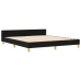 Cama  Negra 180x200 cm de Tela