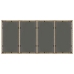 Juego de 5 Beige y gris claro