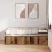 Marco de Cama de Madera Vieja 75x190 cm