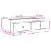 Estructura de Cama  Roble Artisan 100x200 cm