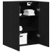 Armario de Pared  Negro Roble 69,5x34x90 cm Madera Elaborada