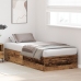 Estructura de Cama de Almacenamiento  Madera Vieja 100x200 cm