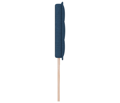 Cabecera de diseño Lines de  Azul 200 cm Tela