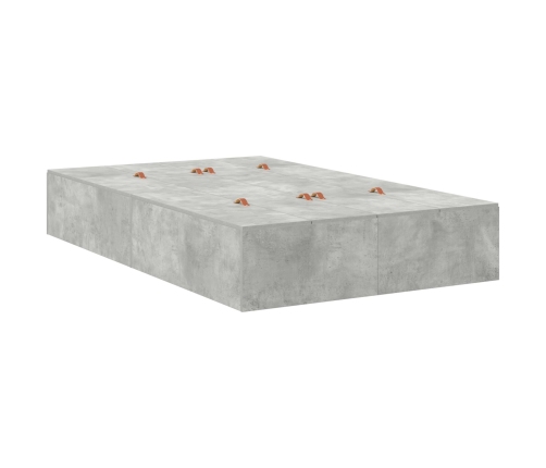 Estructura de Cama  Gris Concreto 120x200 cm