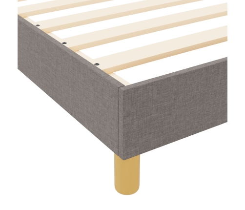 Marco de Cama  Taupe 80x200 cm Tela