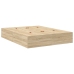 Estructura de cama  Roble de Sonoma Madera elaborada Doble