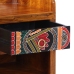 Banco para zapatos  100x35x45 cm de madera maciza de acacia