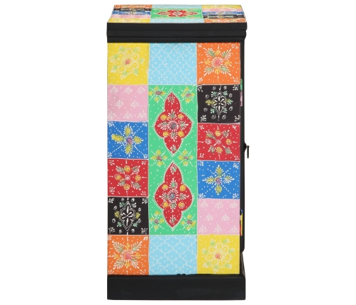 Consola Multicolor de Madera de Mango 50x30x75 cm