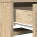 Tocador  con Luces LED - Roble Sonoma - 50x41x140 cm
