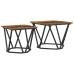 Mesa de Café  Madera Reciclada Metal, Madera Mediana Elegante