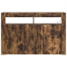 Aparador  Roble Ahumado Madera Ingenierizada 116 x 30 x 75 cm