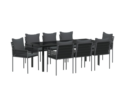 Set de 5 Negro, Gris Oscuro