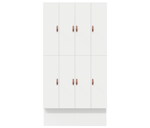 Estructura de Cama de Almacenamiento  Blanca 120x200 cm