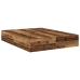 Marco de Cama  Madera Vieja Madera Maciza Recuperada Doble