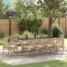 Set de 6 Beige y negro