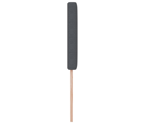 Cabecero  Diseño Sencillo Gris Oscuro 90 cm Microfibra