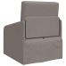 Sofá cama  2 en 1 Taupe 65x80x83 cm Tela