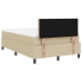 Cama con Box Spring con Colchón Verde Claro Gris 120x200 cm Tela de Corduroy