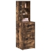 Highboard  de Roble Ahumado 40x41x135 cm de Madera Elaborada