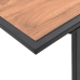 Mesa de Jardín  Marrón 100x55x70 cm DPC y Acero