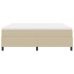 Cama con Base Spring  con Colchón Verde Claro Gris Super King Tela de Corduroy
