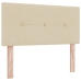 Cabecero Button Tapizado Crema de 80 cm Fabric