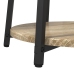 Mesa auxiliar  de 2 piezas en madera de roble sonoma y metal