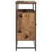 Consola de Madera Vieja 100x35x80 cm Madera Compuesta y Acero