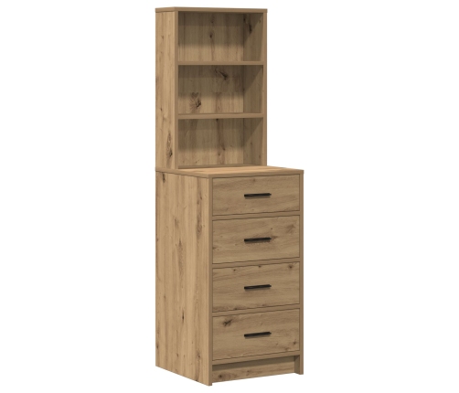 Set de Tocador de 3 Piezas  con LED en Madera Artesanal Elaborada