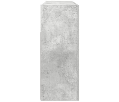 Aparador  Gris Cemento Madera de Ingeniería 116 x 30 x 75 cm