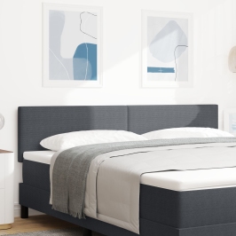 Cabecero  Diseño Sencillo Gris Oscuro 180 cm Tela de Terciopelo