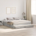 Cama con almacenamiento  Gris 200x200 cm