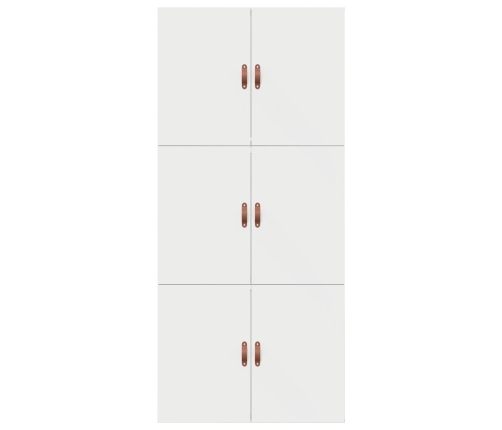 Marco de Cama de Almacenamiento  Blanco 75x190 cm