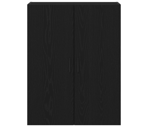 Armario de Pared  Negro Roble 69,5x34x90 cm Madera Elaborada