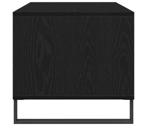 Mesa de Café  Negra de Roble 90x49x45 cm de Madera Elaborada