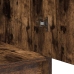 Sideboard  de Roble Ahumado 40x41x75 cm de Madera Compuesta