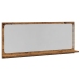 Espejo de baño de madera vintage  90x10,5x37 cm