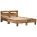 Armazón de Cama de Madera Elaborada Madera Vieja Madera