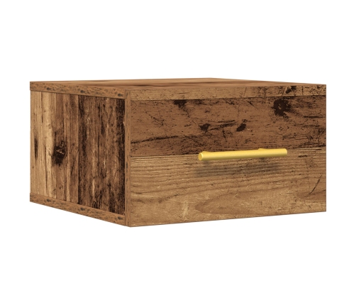 Cabinet de Noche Wall-Mounted Madera Vieja 35x35x20 cm