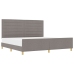 Cama  Taupe 200x200 cm de Tela