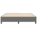 Cama Box Spring  Gris Claro Super King Tela de Corduroy