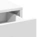 Mesa de Tocador  con Luces LED Blanca 50x41x135 cm