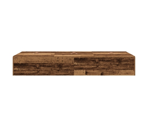 Estructura de Cama de Almacenamiento  Madera Vieja 100x200 cm