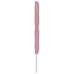 Cabecero  con botones acolchados en rosa de 140 cm de terciopelo