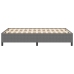 Cama con Estructura Gris Claro 160x200 cm de Tela de Pana