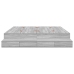Estructura de Cama  Gris Sonoma 200x200 cm